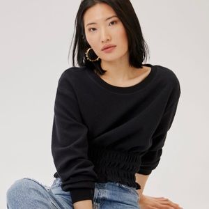 Anthropologie Maeve Pullover Boat Neck Shirt Sz M